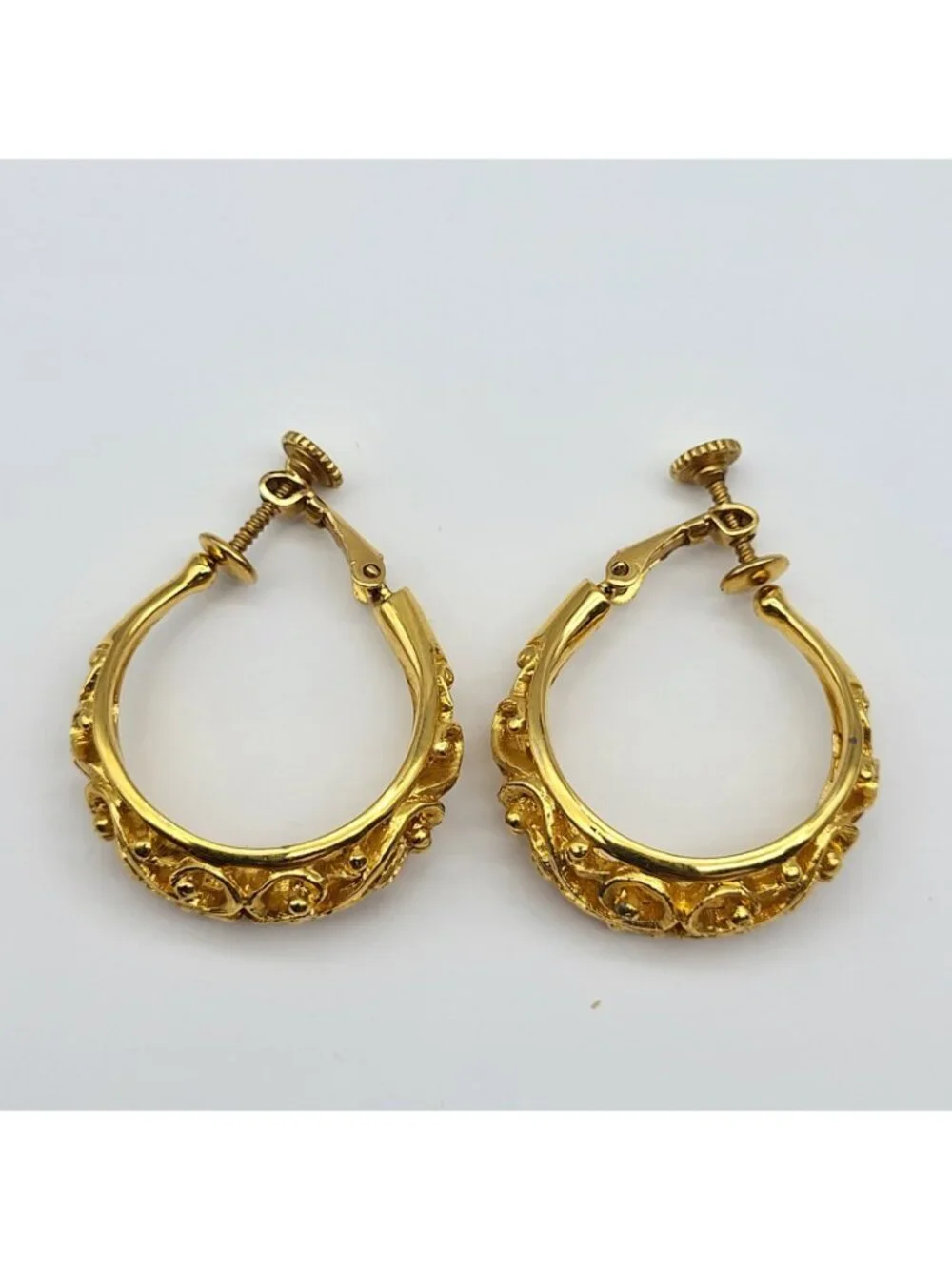 Vintage Clip Screw Back Earrings Lot Collection Coro Napier Japan & More